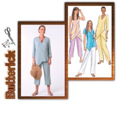 4238 EZ SHAPE TOP SLVS OR NOT, PANTS LENGTHS PATTERN 8-12,20-24